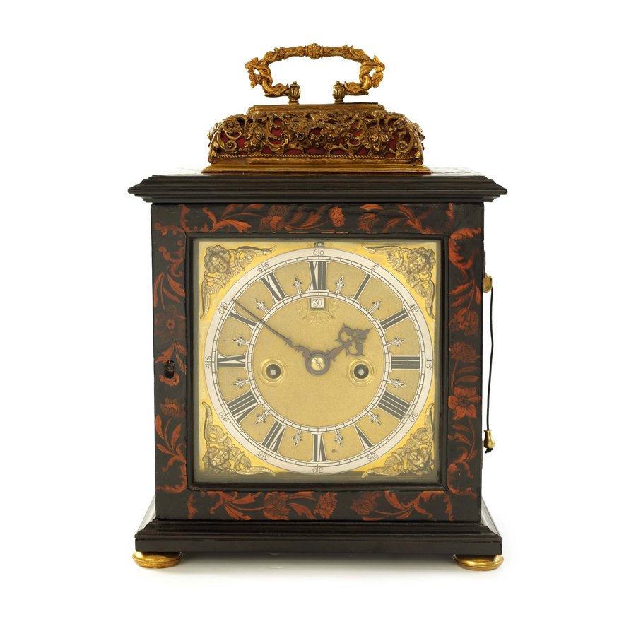 A late 17th century bracket clock sold at Hutchinson Scott